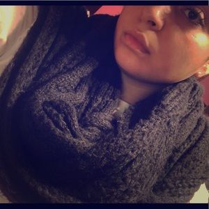 Dark Navy Blue Scarf